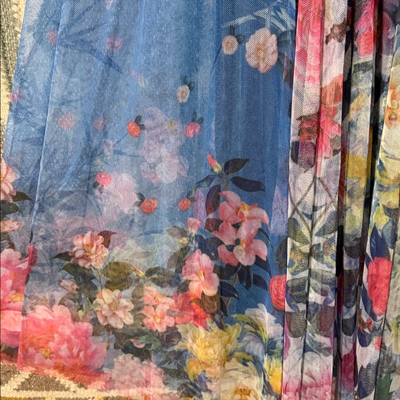 Johnny Was Multicolor Floral Maxi Dress - Picture 11 of 11